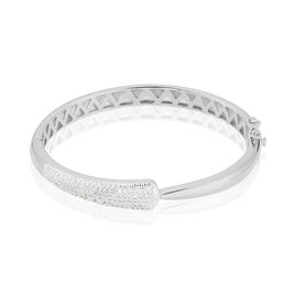 Bracelet Jonc Andie Argent Blanc Oxyde De Zirconium - Bracelets joncs Femme | Histoire d’Or