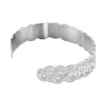 Bracelet Jonc Imagine Florette Acier Blanc - Bracelets joncs Femme | Histoire d&rsquo;Or