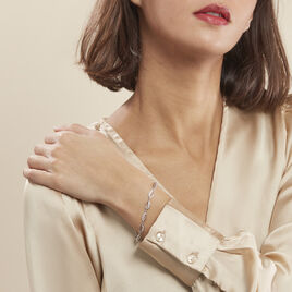 Bracelet Tulin Argent Blanc Oxyde De Zirconium - Bracelets Femme | Histoire d’Or