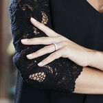 Bague Lyana Or Blanc Oxyde De Zirconium - Bagues avec pierre Femme | Histoire d&rsquo;Or