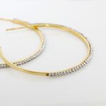 Cr&eacute;oles Tyhana Or Jaune Oxyde - Boucles d'oreilles cr&eacute;oles Femme | Histoire d&rsquo;Or