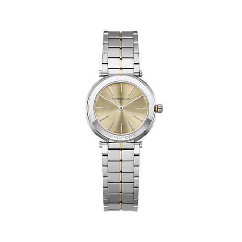 Montre Herbelin Newport Slim Champagne - Montres Femme | Histoire d&rsquo;Or