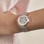 Montre Pierre Lannier Automatique 35 Argent - Montres Femme | Histoire d&rsquo;Or