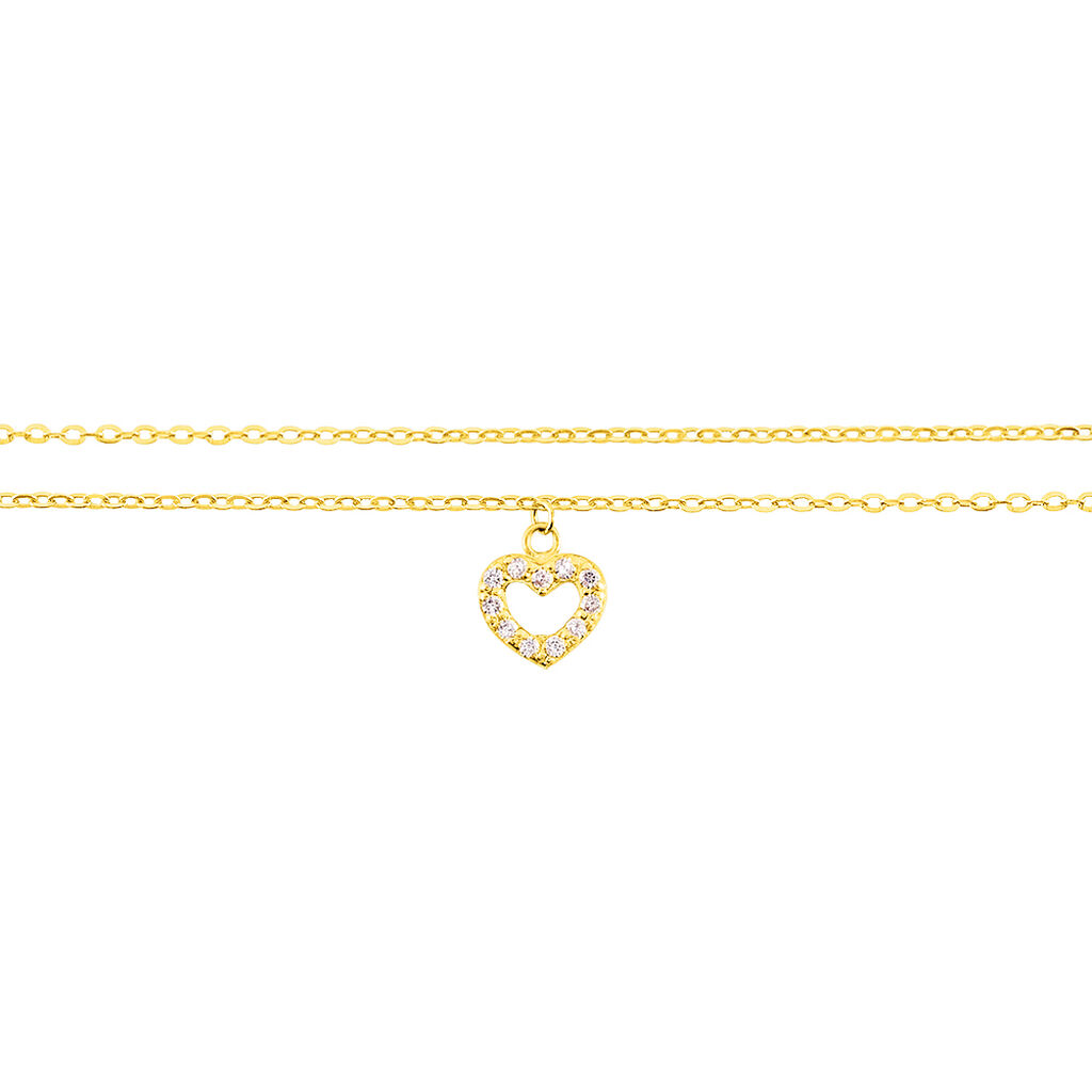 Chaine De Cheville Salome Or Jaune - Chaînes de cheville Femme | Histoire d’Or
