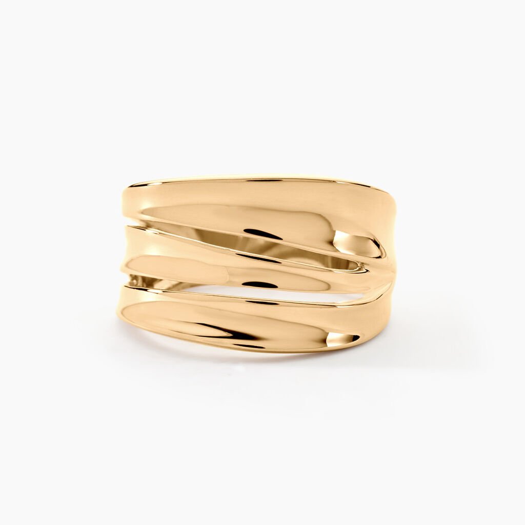 Bague Edwyna Plaqué Or Jaune - Bagues fantaisie Femme | Histoire d’Or