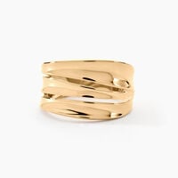 Bague Edwyna Plaqué Or Jaune