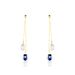 Boucles D'oreilles Pendantes Or Jaune Brayann Perles De Culture - Boucles d'oreilles pendantes Femme | Histoire d’Or