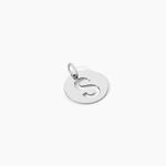 Pendentif Elio S Argent Blanc - Pendentifs Famille | Histoire d&rsquo;Or