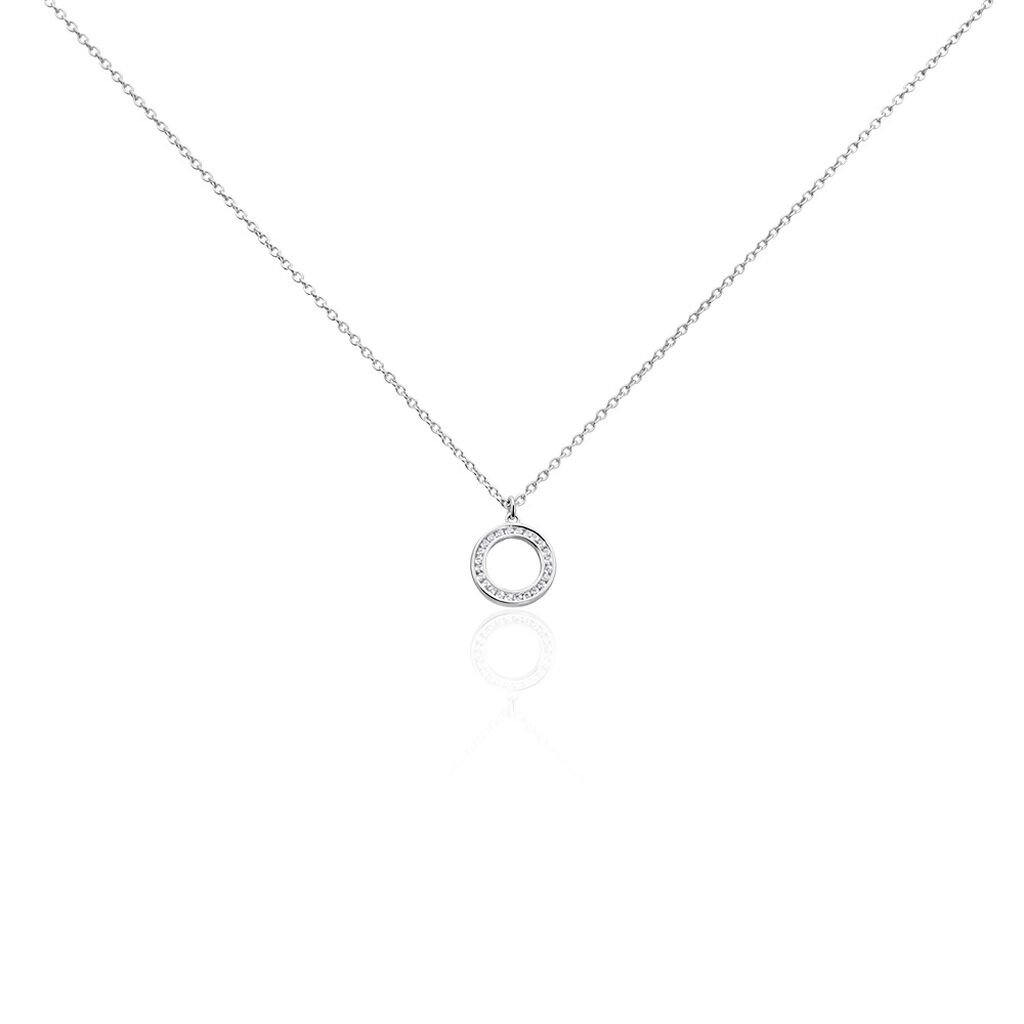 Collier Prisco Argent Oxyde De Zirconium - Colliers fantaisie Femme | Histoire d&rsquo;Or