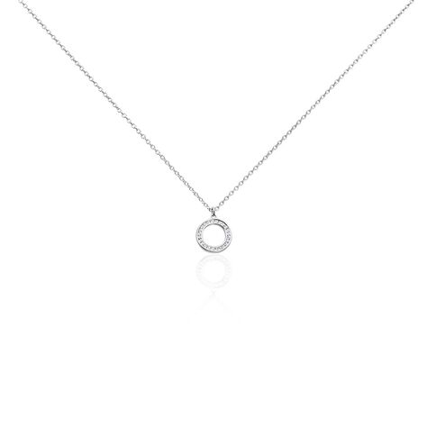 Collier Prisco Argent Oxyde De Zirconium - Colliers fantaisie Femme | Histoire d&rsquo;Or