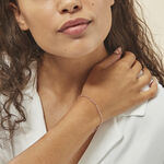 Bracelet Cameo Maille Alternee 1/3 Or Rose - Bracelets cha&icirc;ne Femme | Histoire d&rsquo;Or