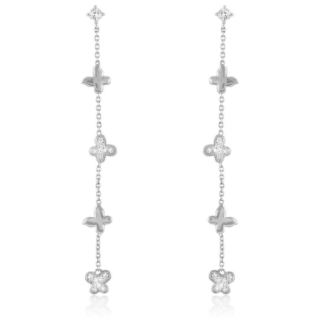 Boucles D'oreilles Argent - Boucles d'oreilles fantaisie Femme | Histoire d’Or