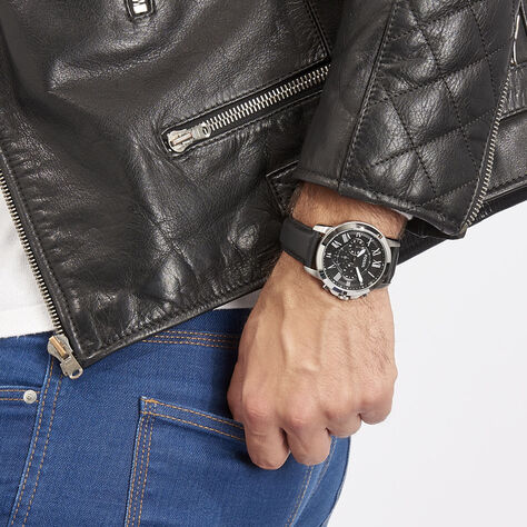 Montre Fossil Grant Noir - Montres Homme | Histoire d’Or