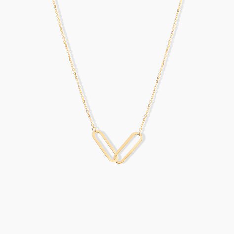 Collier Link Or Jaune - Colliers Femme | Histoire d&rsquo;Or