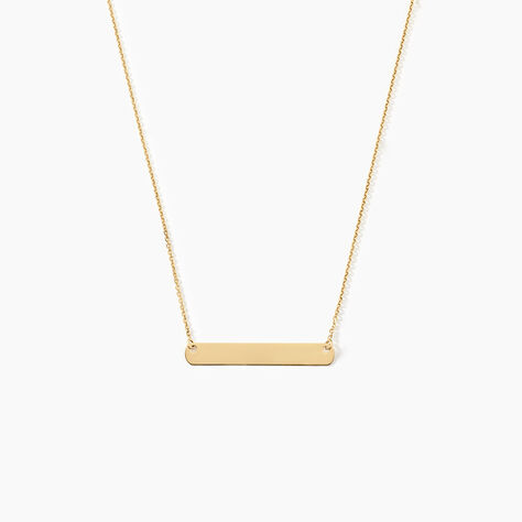 Collier Beavis Or Jaune - Cadeaux de naissance Femme | Histoire d’Or