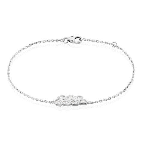 Bracelet Kalila Argent Blanc Oxyde De Zirconium - Bracelets fantaisie Femme | Histoire d’Or