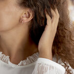 Cr&eacute;ole Unitaire Wadim Plaqu&eacute; Or Jaune - Boucles d'oreilles cr&eacute;oles Homme | Histoire d&rsquo;Or