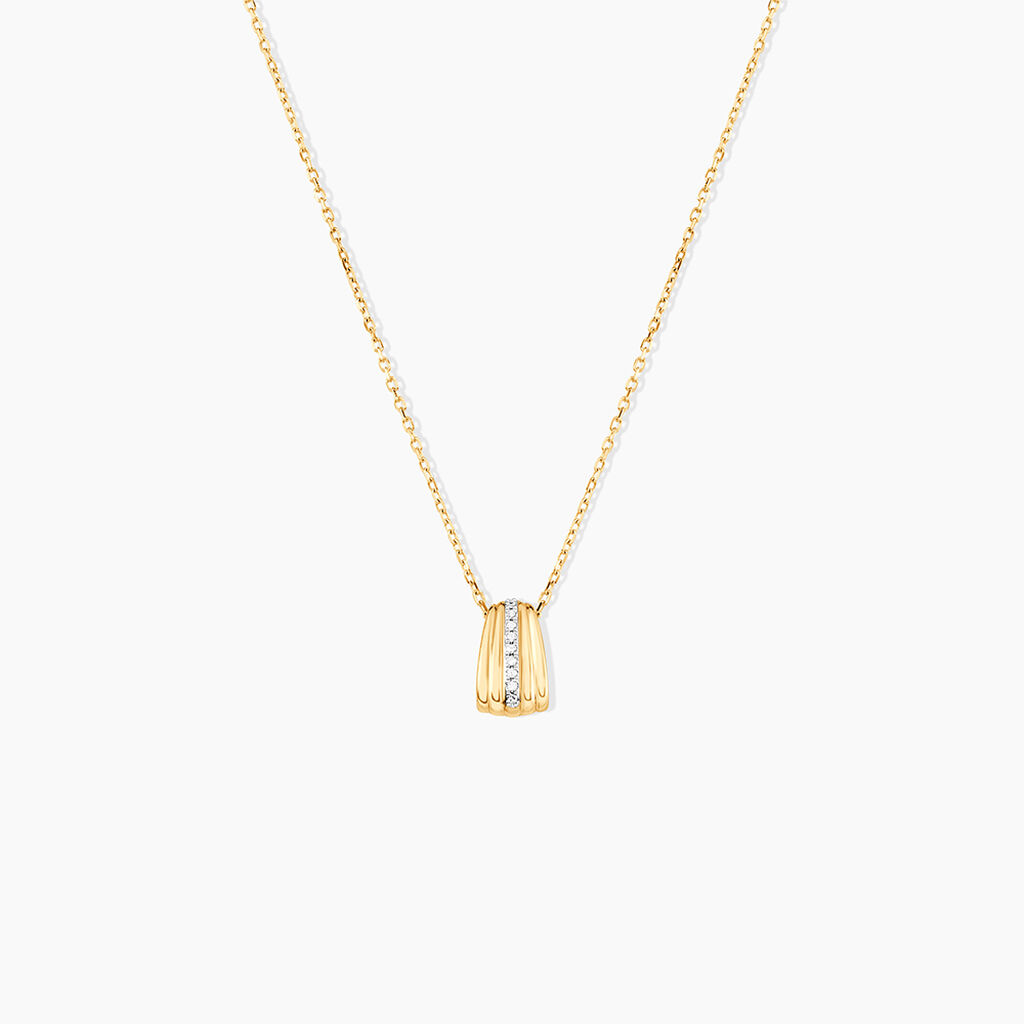 Collier Precious Lines Or Jaune Diamant - Colliers Femme | Histoire d&rsquo;Or