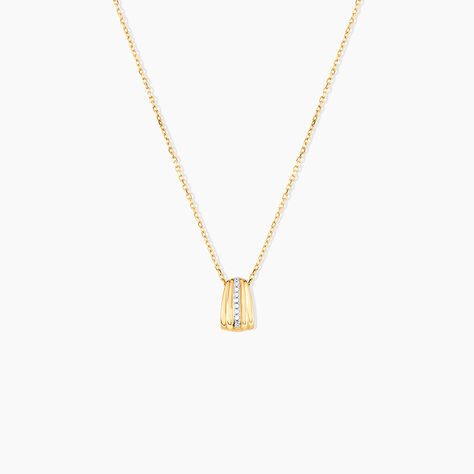 Collier Precious Lines Or Jaune Diamant - Colliers Femme | Histoire d&rsquo;Or