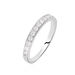 Alliance Juliette Or Blanc Diamant - Alliances Femme | Histoire d’Or