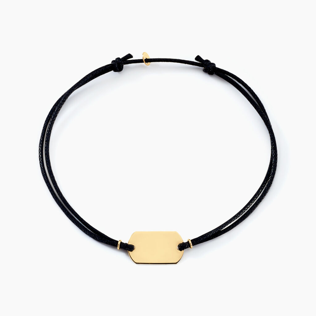 Bracelet Cooper Or Jaune - Bracelets cordon Famille | Histoire d’Or