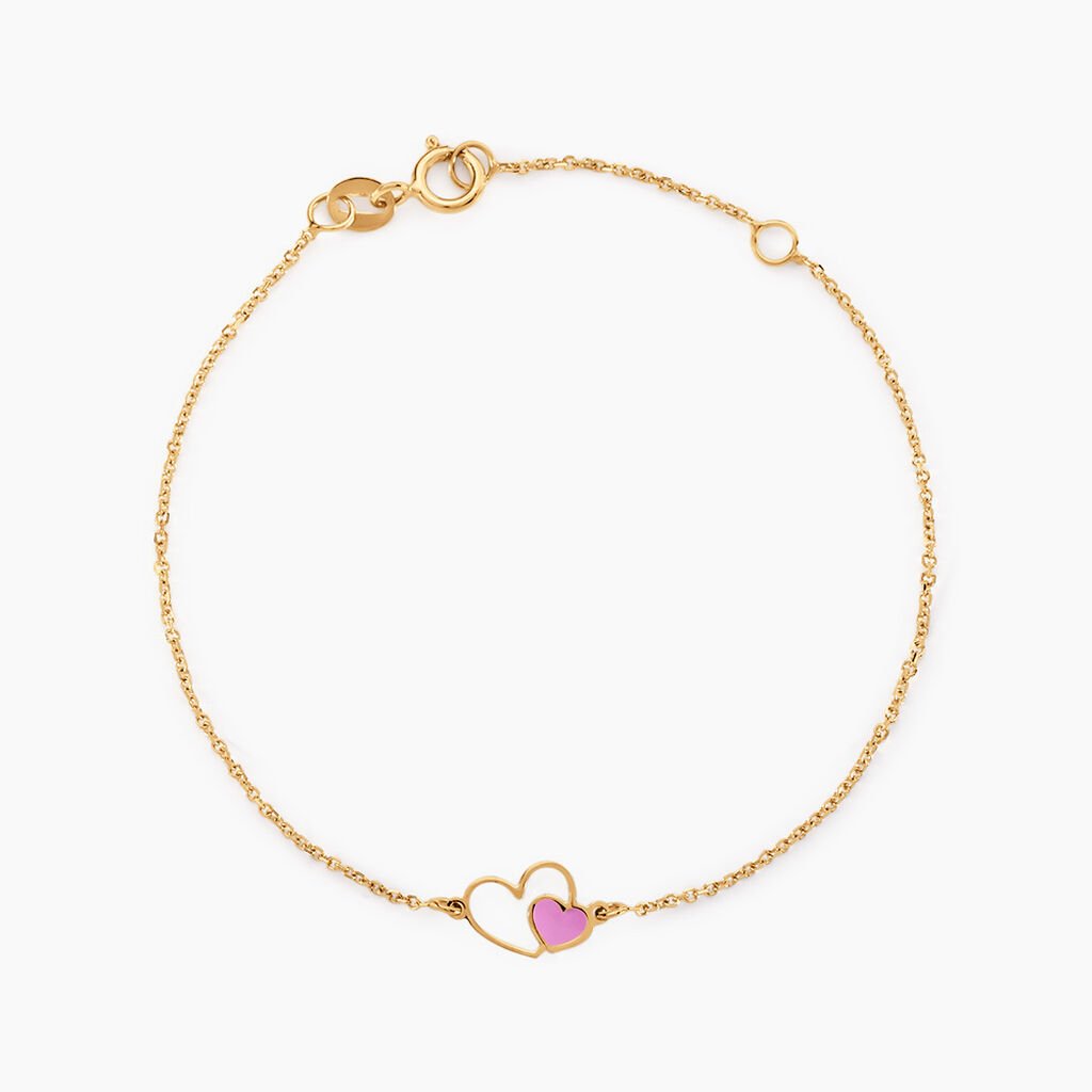 Bracelet Or Jaune Mai Lan Smalto - Bracelets Enfant | Histoire d&rsquo;Or