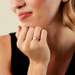 Bague Niklaus Or Jaune Topaze Oxyde De Zirconium - Bagues solitaires Femme | Histoire d&rsquo;Or