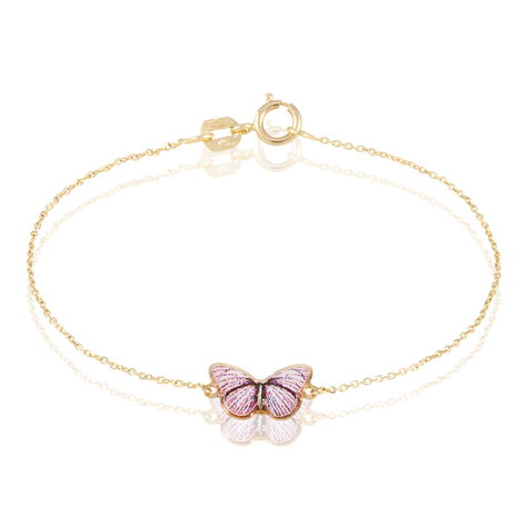 Bracelet Sulivia Papillon Or Jaune - Bracelets Enfant | Histoire d’Or
