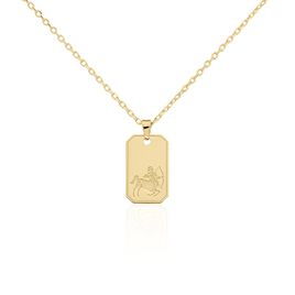 Collier Plaqué Or Quintien - Colliers Zodiaque Homme | Histoire d’Or