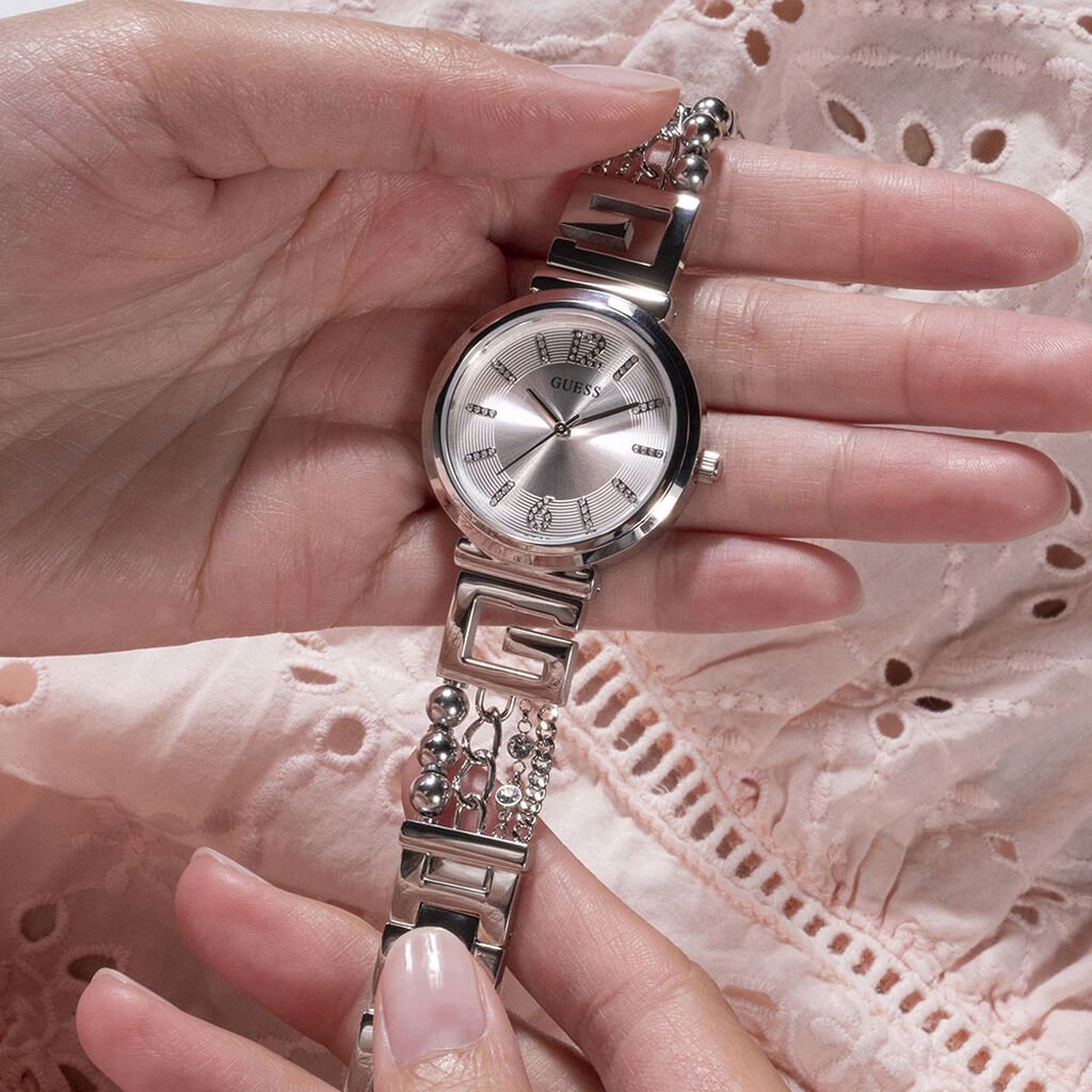 Montre Guess G Cluster Argenté - Montres Femme | Histoire d’Or