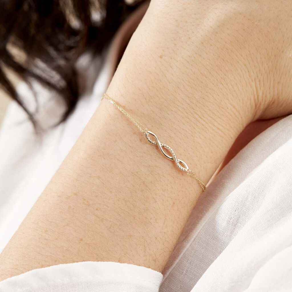Bracelet Nucia Or Jaune Diamant - Bracelets Femme | Histoire d’Or