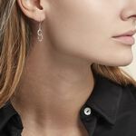 Boucles D'oreilles Pendantes Argent Blanc - Boucles d'oreilles fantaisie Femme | Histoire d&rsquo;Or