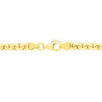 Collier Ivy Maille Haricot Or Jaune - Chaines Femme | Histoire d&rsquo;Or