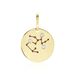 Pendentif Or Jaune Astraea Oxyde De Zirconium - Pendentifs Zodiaque Femme | Histoire d’Or