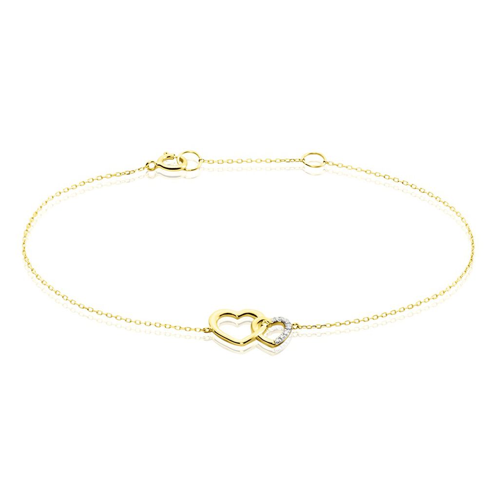 Bracelet Or Jaune Silana Diamants - Bracelets Femme | Histoire d’Or