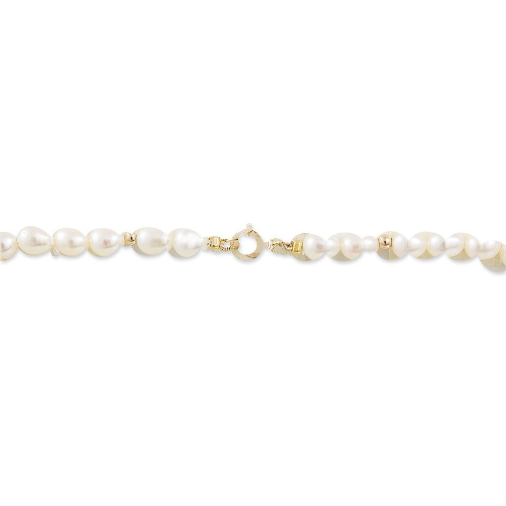 Bracelet Ciriola Or Jaune Perle De Culture - Bracelets Femme | Histoire d’Or