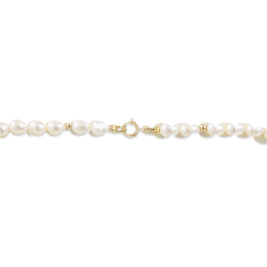Bracelet Ciriola Or Jaune Perle De Culture - Bracelets Femme | Histoire d’Or