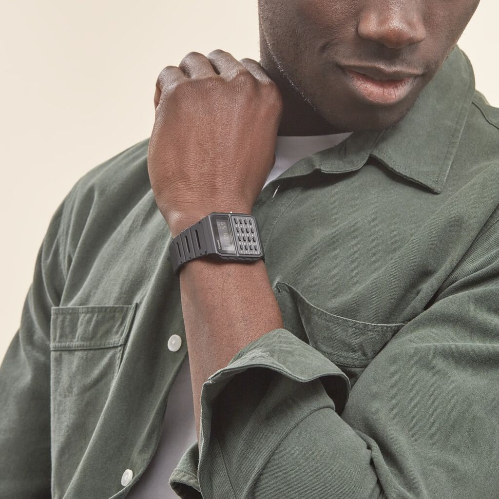Montre Casio Collection Vintage Edgy Noir - Montres  | Histoire d’Or
