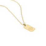 Collier Plaqu&eacute; Or Quintien - Colliers Zodiaque Homme | Histoire d&rsquo;Or