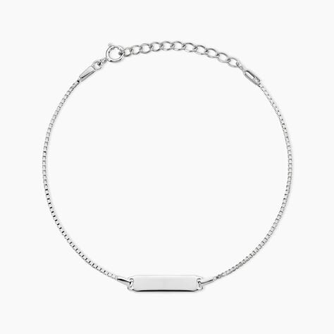 Bracelet Messenger Argent Blanc - Bracelets Homme | Histoire d&rsquo;Or