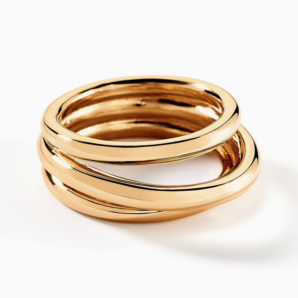 Bague Ariane Plaqué Or Jaune