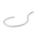 Bracelet Cacilda Maille Corde Argent Blanc - Bracelets chaîne Femme | Histoire d’Or
