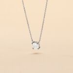 Collier Aphrodite Or Blanc Diamant - Colliers Femme | Histoire d&rsquo;Or