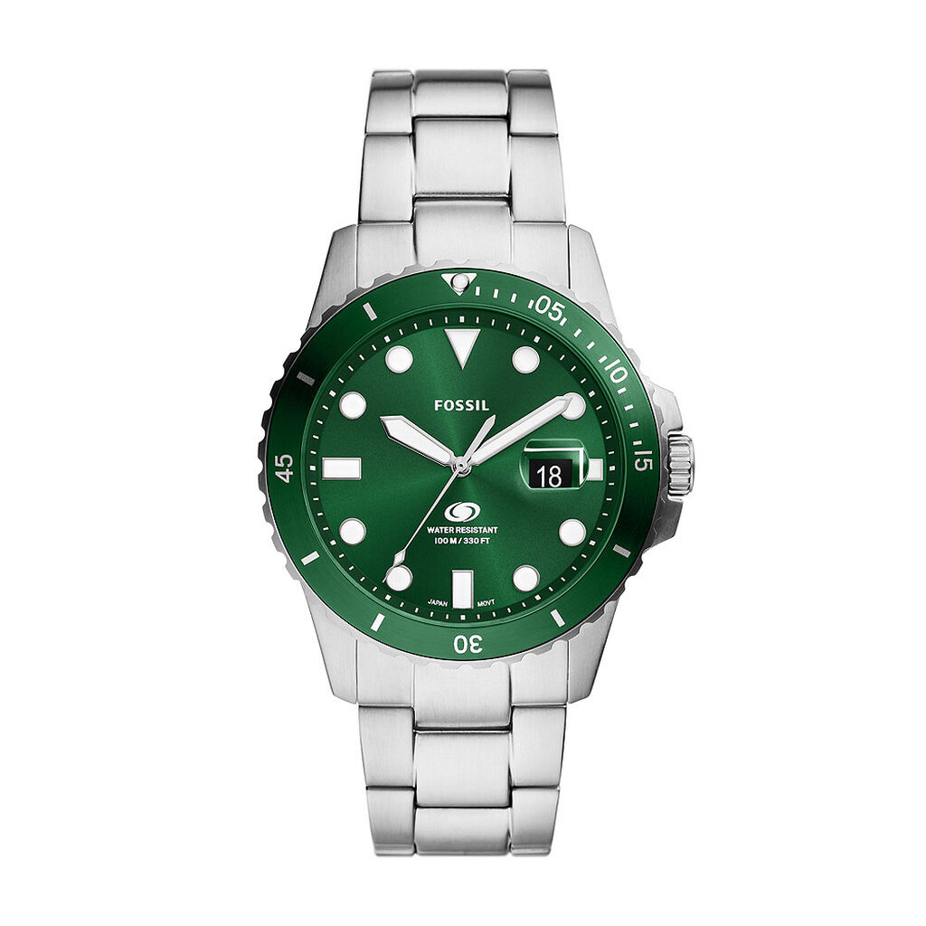 Montre Fossil Blue Dive Vert - Montres Homme | Histoire d’Or