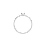 Bague Solitaire 1er Solitaire Argent Blanc Oxyde De Zirconium - Bagues solitaires Femme | Histoire d&rsquo;Or