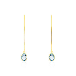 Créoles Phie Poire Or Jaune Topaze - Boucles d'oreilles créoles Femme | Histoire d’Or
