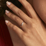 Bague Smina Or Jaune Diamant - Bagues avec pierre Femme | Histoire d&rsquo;Or