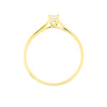 Bague Solitaire Victoria Or Jaune Diamant - Bagues solitaires Femme | Histoire d&rsquo;Or