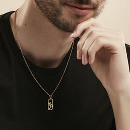 Collier Plaqué Or Prospero - Colliers Zodiaque Homme | Histoire d’Or