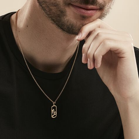 Collier Plaqué Or Prospero - Colliers Zodiaque Homme | Histoire d’Or